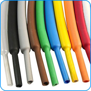 Image of heat shrink tubng in various colors